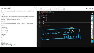 GCD | LCM | Prime Number | Factorial of a number | Competitive Programming | Basic Math | C++