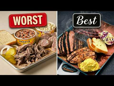 Every Major BBQ Chain In America RANKED, Worst to Best