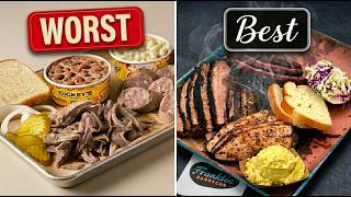 Every Major BBQ Chain In America RANKED, Worst to Best