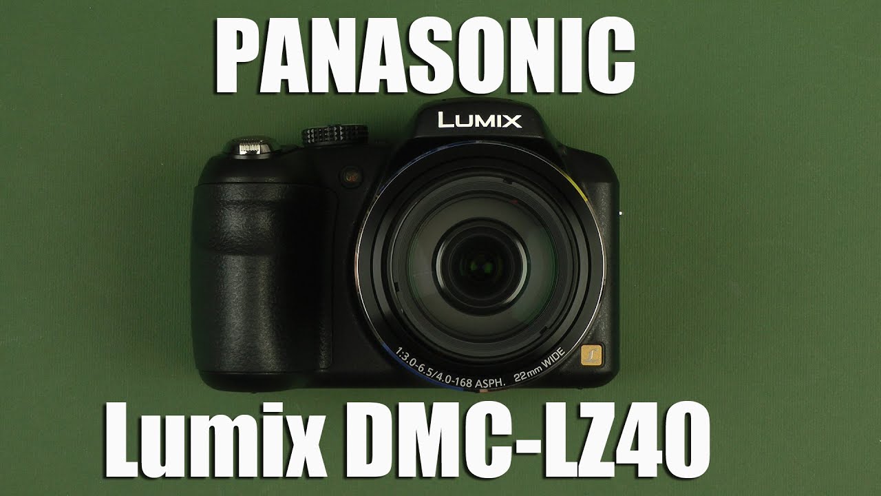 Распаковка Panasonic Lumix DMC-LZ40