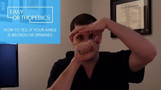 How To Tell If Your Ankle Is Broken Or Sprained