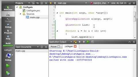 C++Qt 37 - QListIterator and navigating the QList