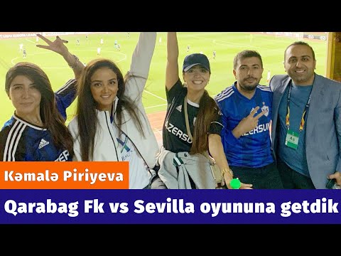 Qarabag Fk vs Sevilla oyununa getdik (Futbol, Qarabag FK, UEL)