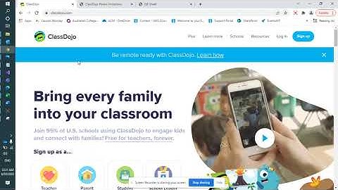 Class Dojo Parent Tutorial
