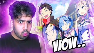 First Time REACTING To ALL Re:ZERO OPENINGS 1-4! | Ex- Anime Hater |
