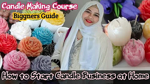 Candle Making Course || How to make Candle || How to start candle business at Home #candle #candles