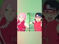 o dia que a sarada mostro não ser uma ninja comum #anime #naruto #shorts