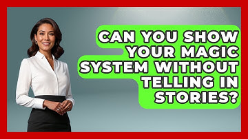 Can You Show Your Magic System Without Telling In Stories? - The Storytellers Room