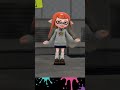 【スプラアニメ】制服イカガールの決めポーズ！【スプラトゥーン】＃shorts