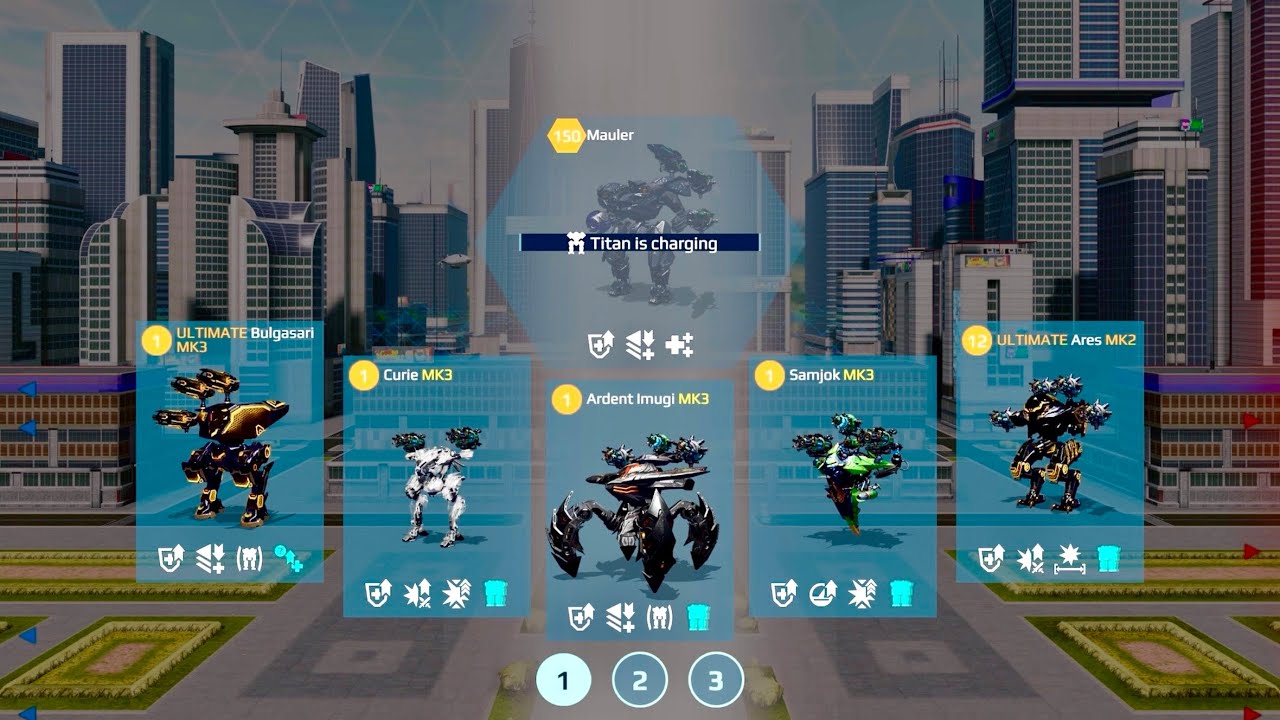 Вap Роботc: Лучшее от ICARUS | Имуги, Кюри, Самджок, УЭ Булгасари и Арес Геймплей