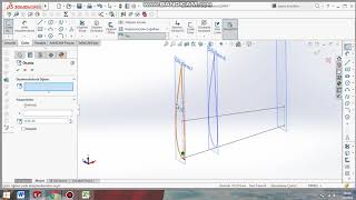 Soli̇dworks Wi̇ng Drawi̇ngkanat Çi̇zi̇mi̇