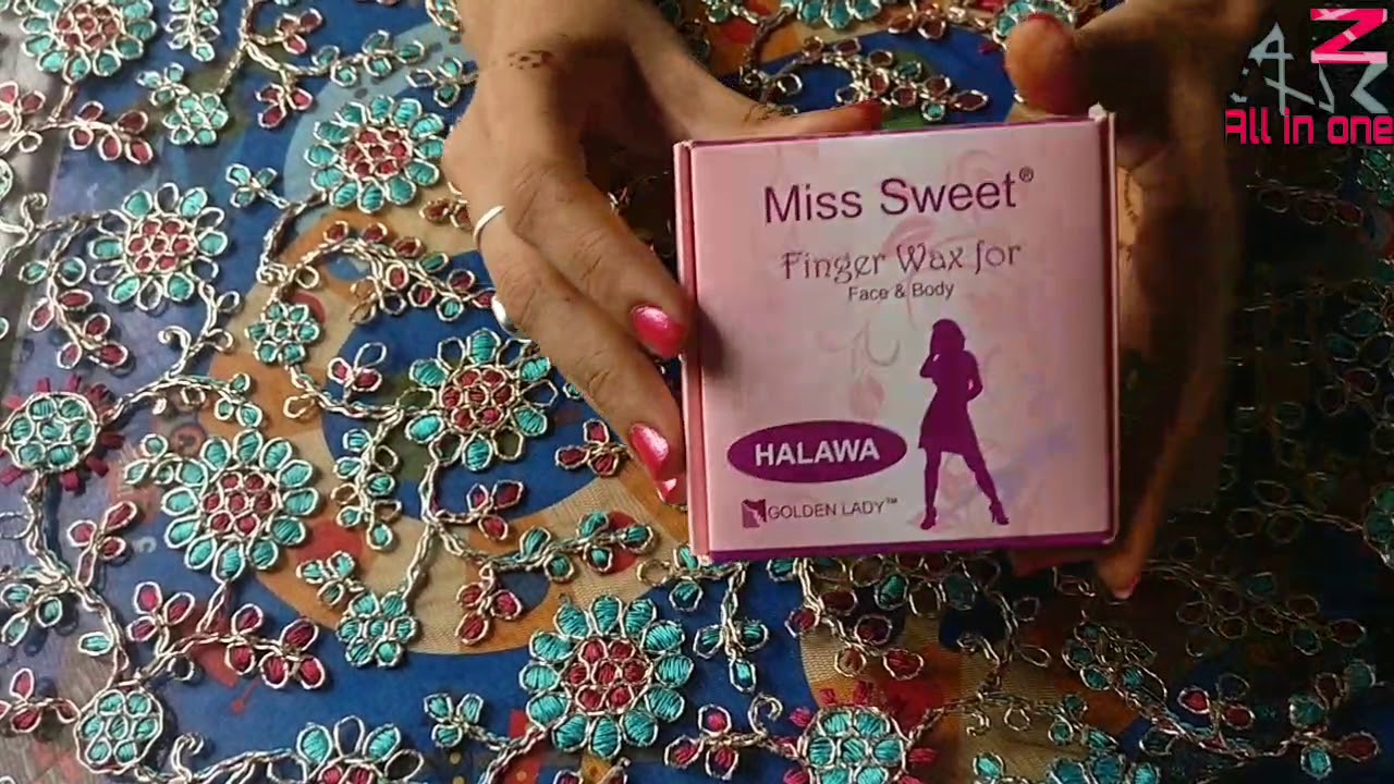 finger wax for face hair removal//finger wax at home YouTube