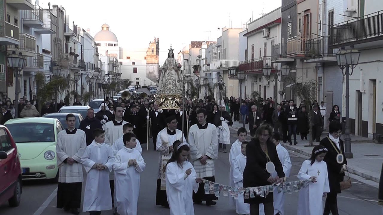 MONTEMESOLA PROCESSIONE DEL CRISTO RISORTO 2013