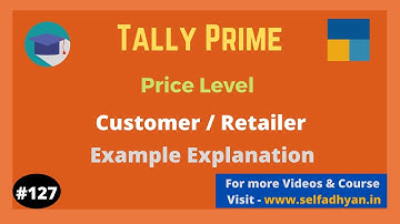 Tally Prime Tutorial - Price Level - Price List Maintain in Tally Prime with Example | Tally Prime