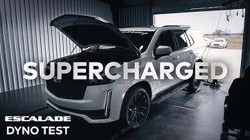 Hennessey Supercharged H650 Escalade // Chassis Dyno Testing!