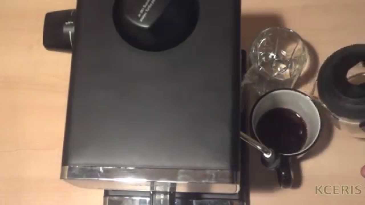 Mr.Coffee Steam Espresso/Cappuccino Maker First Brew YouTube