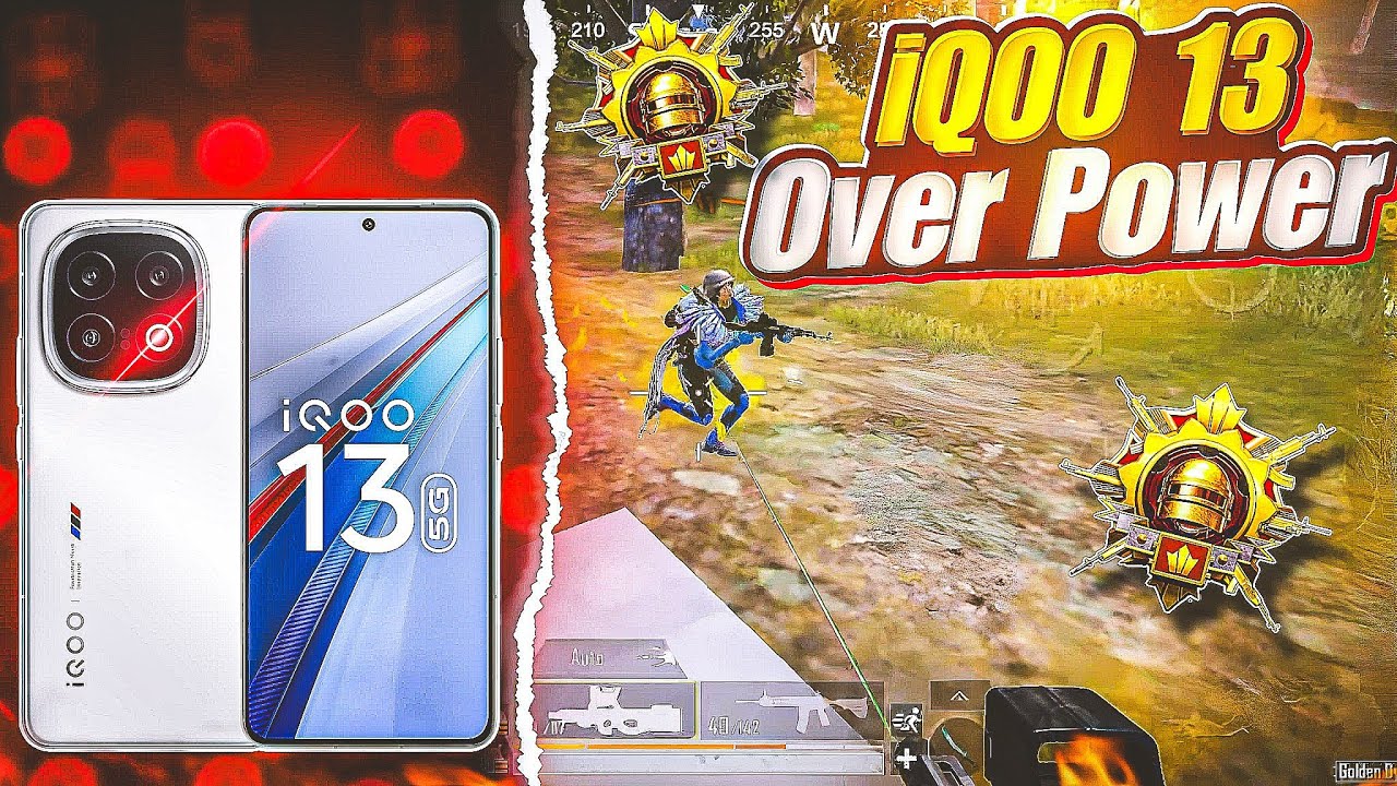 iQOO 13 5G Smooth 120fps 🔥 BGMI Gameplay iQOO 13 BGMI TEST Hot Drop ...