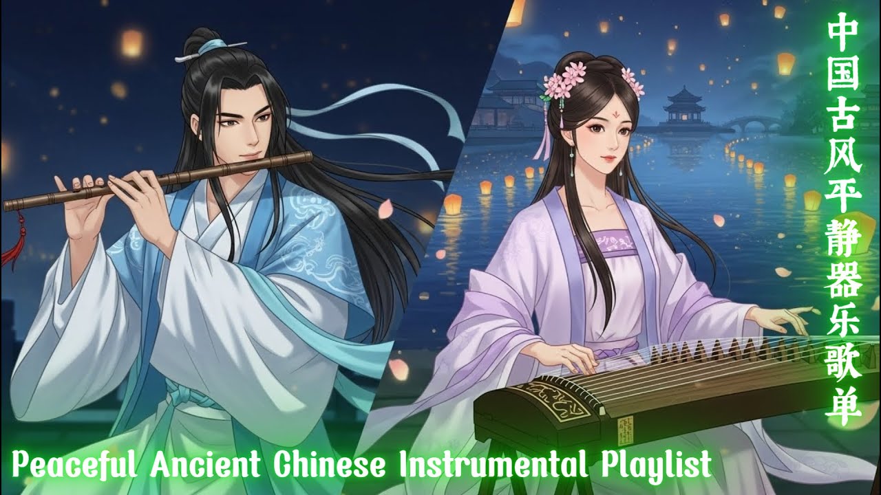 Peaceful Ancient Chinese Instrumental Playlist   中国古风平静器乐歌单