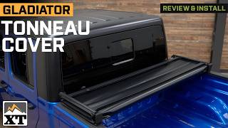 Jeep Gladiator Tri-Fold Soft Tonneau Cover Review & Install screenshot 4
