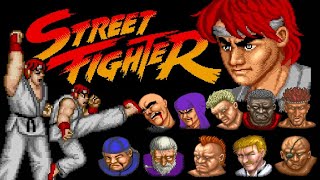 Street Fighter 1 de Mega Drive é incrível! Gameplay SF1 Genesis