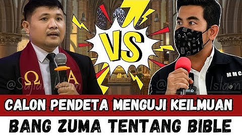 DEBAT PANAS‼️CALON PENDETA MENGUJU KEILMUAN BANG ZUMA TENTANG BIBLE