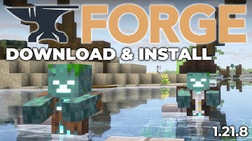 How To Install Forge (Minecraft 1.21.8)