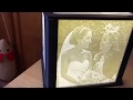 3d printed Lithophane box