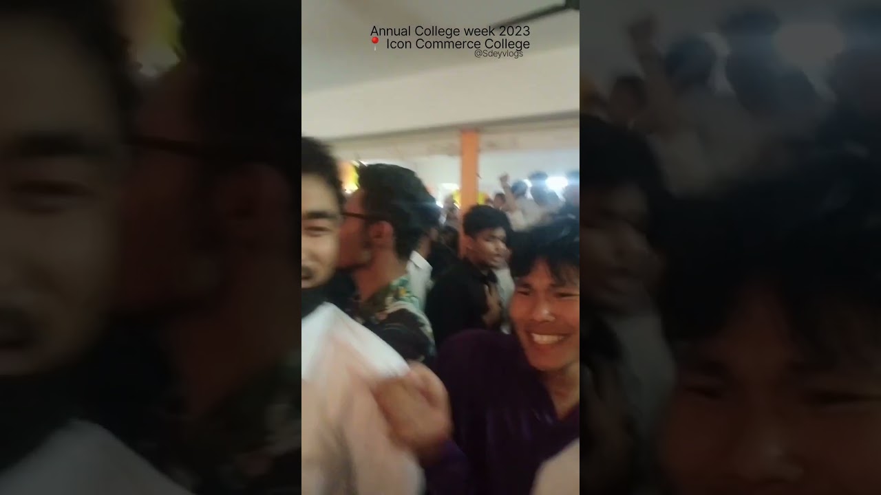College week 2023|Icon Commerce College|Sdeyvlogs|