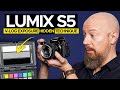 Panasonic Lumix S5 Advanced Exposure Setup | V-Log S5 | White Balance in Video
