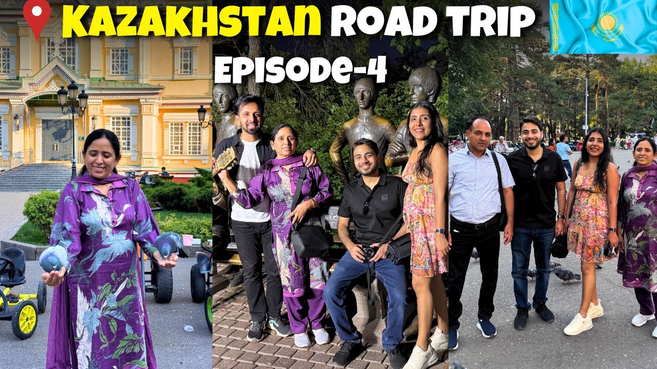 Almaty in a Day!😍 Sairan Lake, Panfilov Park & Kok Tobe Hill | Kazakhstan Travel Guide ❤️