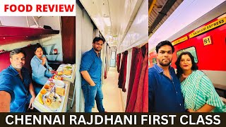 12433 CHENNAI DELHI RAJDHANI EXPRESS FIRST CLASS AC COUPE JOURNEY WITH DELICIOUS FOOD REVIEW 😍😍