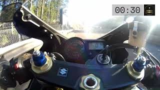 Suzuki GSXR 600 K5 Acceleration Test: 0-170mph in Seconds! 2018 Suzuki Gsx R 600 Gsx R600l8 Gsxr600 Gixxer Gsx R600
