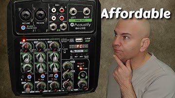 Acoustify B4-Live DJ Audio Mixer I Interface