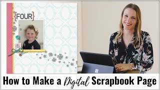 Make a Digital Scrapbook Page in Photoshop Elements (2023) screenshot 4