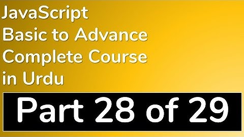 28 How to use Form Validation in JavaScript in Urdu - JavaScript Tutorial in Urdu