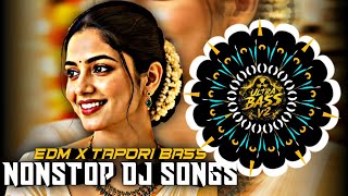 EDM X TAPORI BASS 🔈— NONSTOP DJ SONGS | HARD BASS MIX | BASS ☢️ ALERT ENTER WITH HEADPHONES 🎧