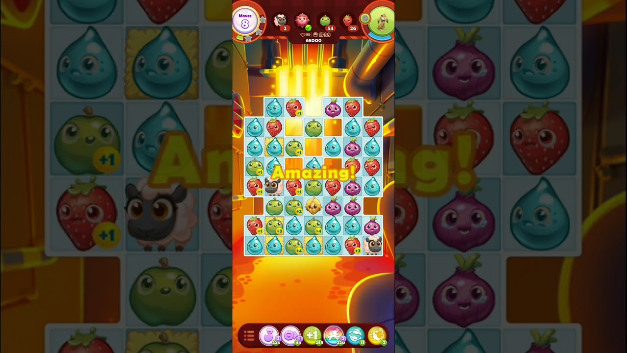 Farm Heroes Saga Gameplay Level 1738