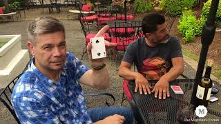 Card Trick at Troon Vineyard