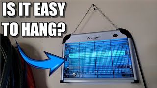 Aspectek 20W Indoor Bug Zapper Is It Easy To Hang? Link In Description
