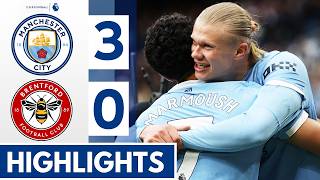 Man City vs Brentford 3-0 • Highlights & Goals • Marmoush & Haaland & Doku Goals • 2026 screenshot 5