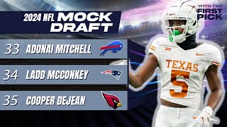 2024 NFL Draft 2nd Round Mock Draft - First 10 PicksMock