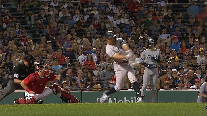 Commentary Compilation of Giancarlo Stanton's Grand Slam 9/25/21 in Boston.