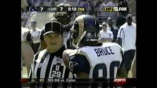 2003 Rams at Seahawks Week 3