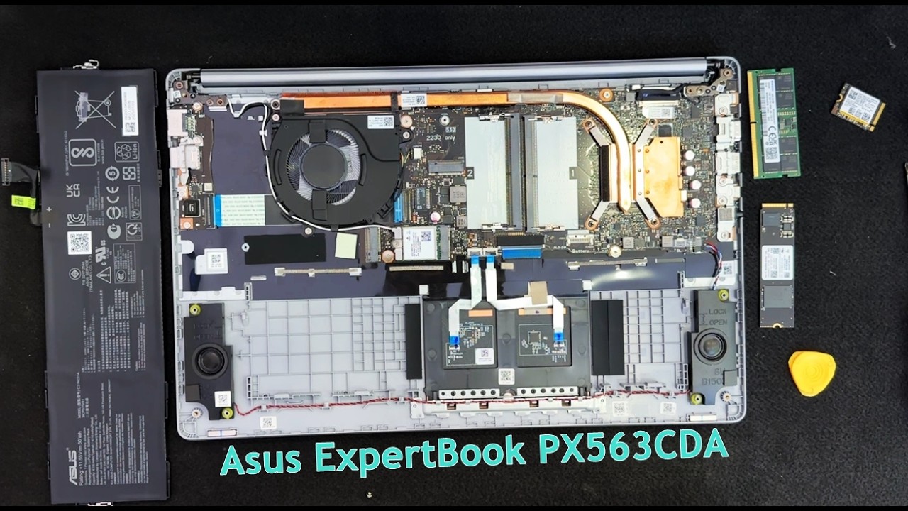 Asus ExpertBook PX563CDA Teardown (Inside Look + Upgrade Options