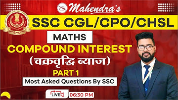 Compound Interest | Part 1 | SSC CGL 2021-22 | SSC 2022 | Maths  | by Pragyesh Mahendras