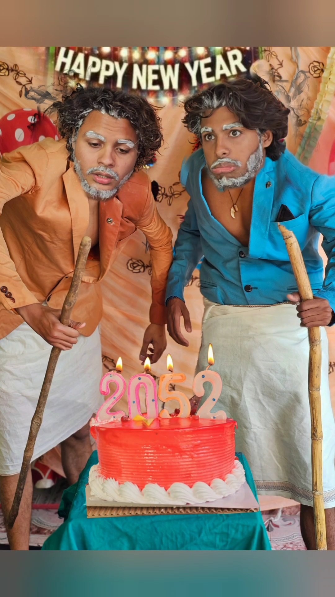 Happy New?Year 2052⚡#comedy #happynewyear2025