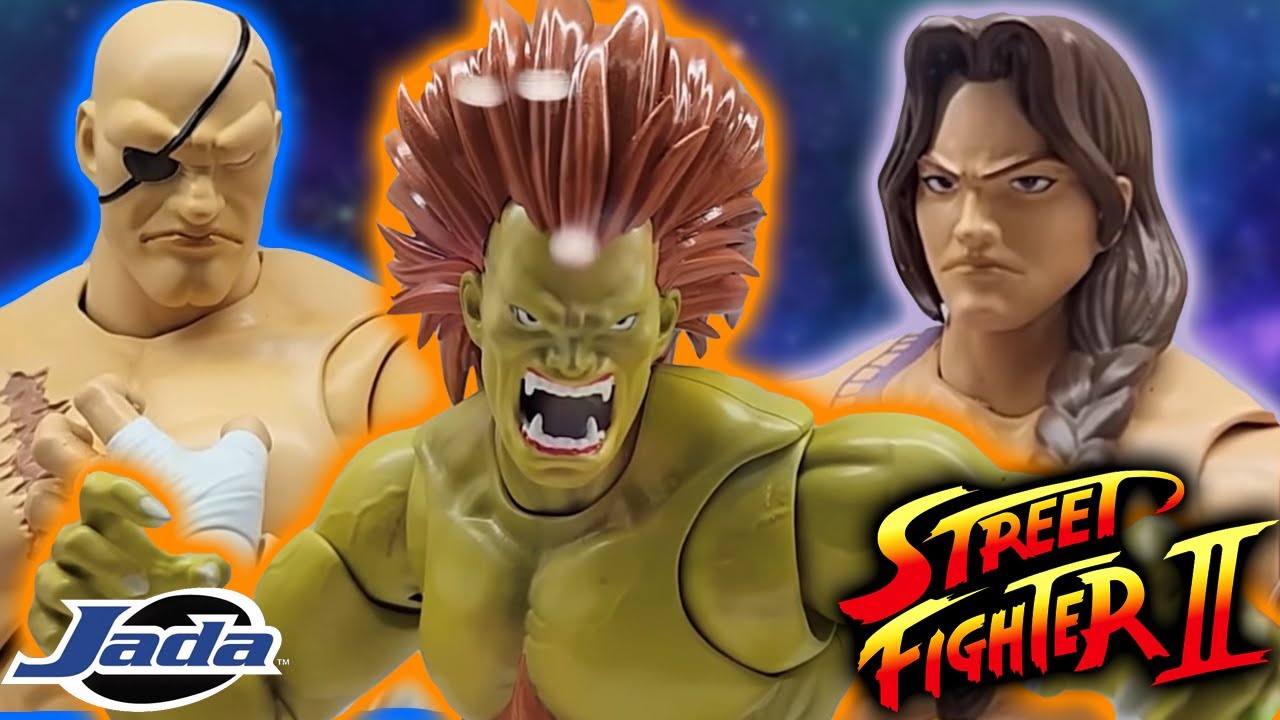 NEW JADA TOYS STREET FIGHTER WAVE 4 ANNOUNCED (BLANKA VEGA