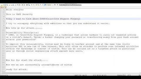 CSRF - Web Application Security