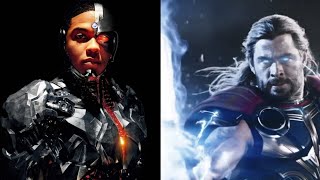 Thor vs Cyborg (Chris Hemsworth vs Ray Fisher) (Pelea mashup)