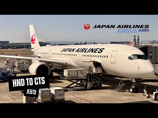 JAPAN AIRLINES A350-900 JL513 First Class - Tokyo Haneda To New